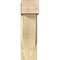 Ekena Millwork Traditional Block Rough Sawn Bracket w/ Offset Brace, Douglas Fir, 8"W x 20"D x 28"H BKT0806X20X28TRA05RDF - alternate 4